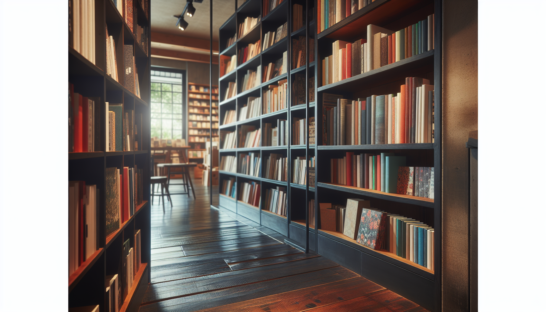 Chiara Gamberale mentre scrive ispirata dalla sua arte