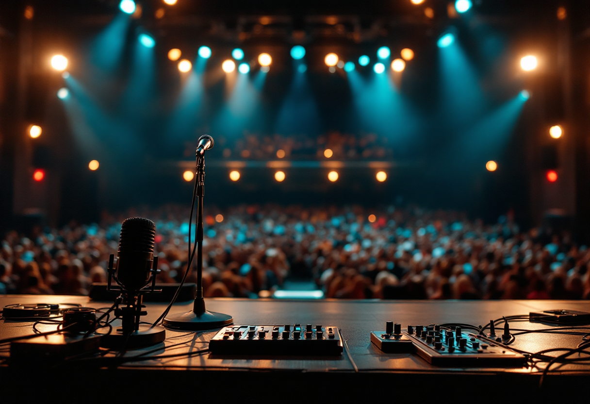 Coma Cose sul palco del Festival di Sanremo 2023