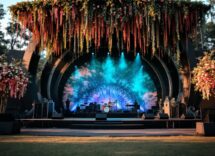 Immagine del backstage del Festival di Sanremo 2025 con artisti