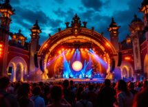 Duran Duran sul palco di Sanremo, evocando gli anni '80