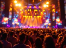 Immagine del Festival di Sanremo 2025 con artisti e pubblico