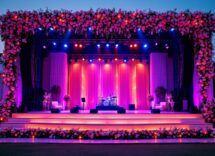 Immagine del Festival di Sanremo con artisti sul palco