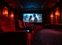 Scena romantica da un film iconico d'amore