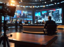 Giletti in un acceso dibattito sull'estrema destra