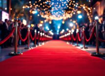 Immagine del Festival di Sanremo con artisti sul palco