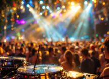 Immagine del Festival di Sanremo 2025 con moda e musica