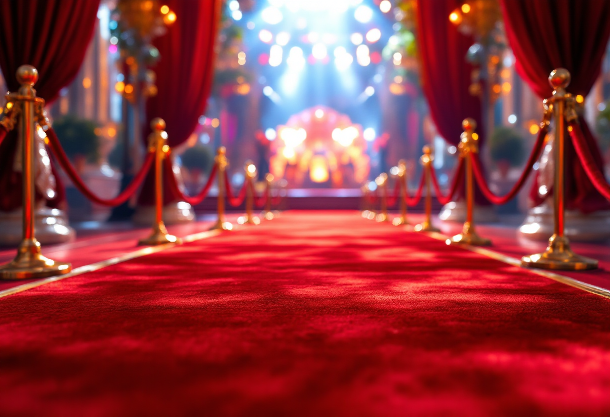 Celebrazione dei Grammy Awards 2025 a Los Angeles