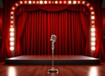 Fiorello mentre canta al karaoke, un momento iconico