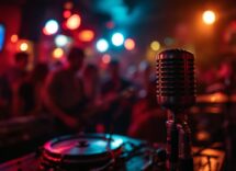 Marina Occhiena durante un concerto con i Ricchi e Poveri