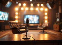 Maurizio Costanzo durante un'intervista in TV