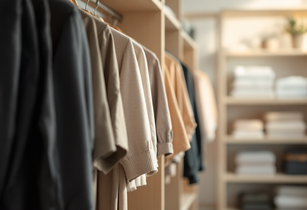 Immagine di moda contemporanea che unisce stile e funzionalità