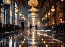 Immagine di moda audace e opulenta per il 2025