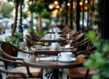 Due persone si incontrano per un appuntamento moderno