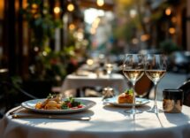 Due persone si incontrano per un appuntamento moderno