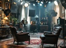 Immagine storica della Rai e della televisione italiana