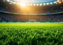 Giocatori in azione durante i playoff di Champions League