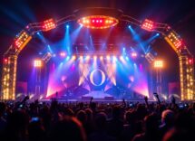 Immagine del Festival di Sanremo con artisti sul palco