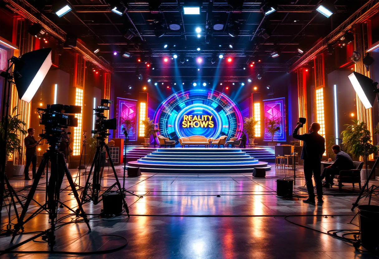 Immagine del reality show The Couple con coppie in gara