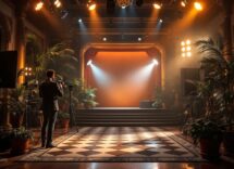 Eleonora Giorgi durante un evento pubblico