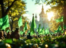 Kate Middleton durante le celebrazioni di San Patrizio