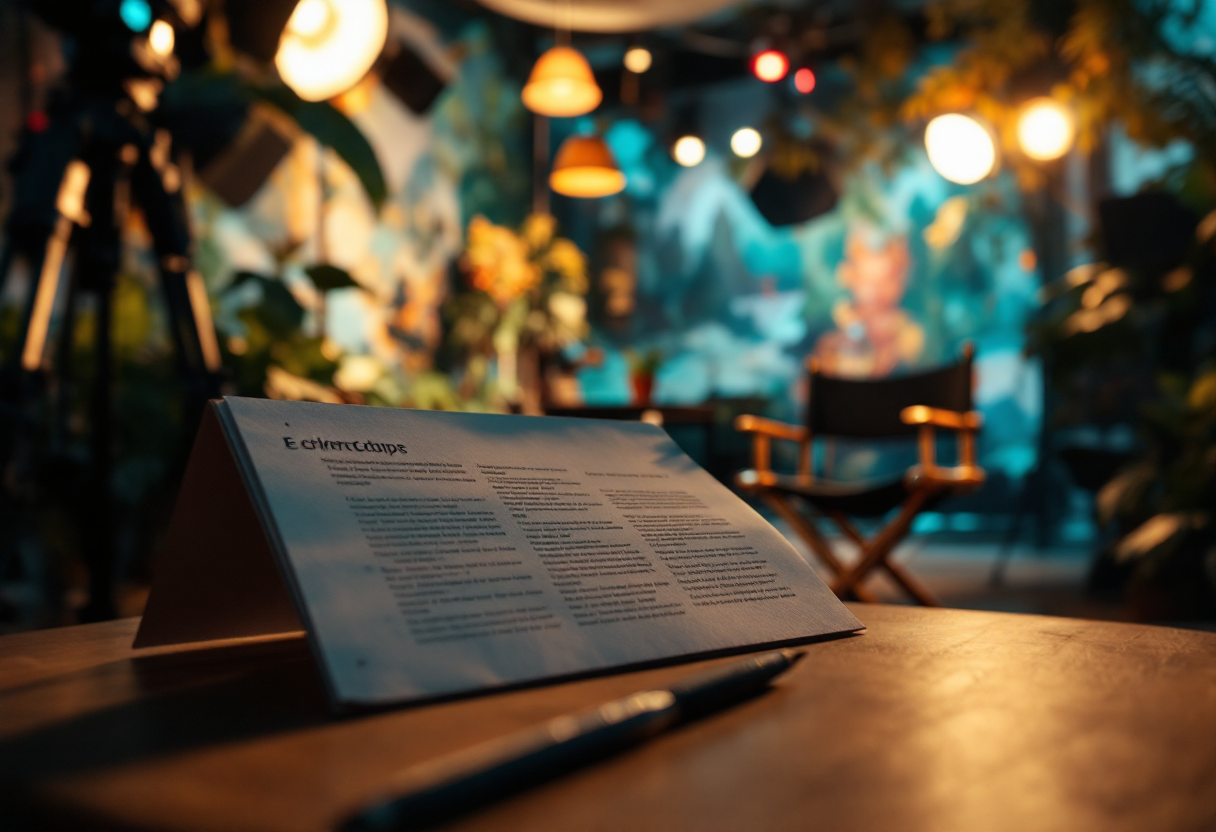 Maria Chiara Giannetta in un momento di autenticità