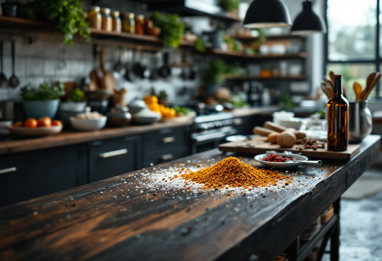 Concorrenti di MasterChef Italia 13 in azione durante una sfida