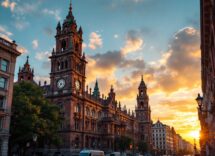 Immagine che confronta Mussolini e Trump nella serie M