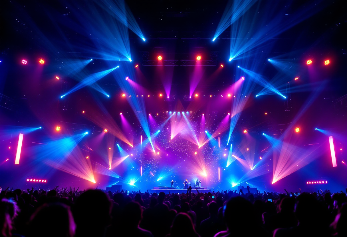 Sabrina Carpenter durante il Short ‘n Sweet Tour a Milano