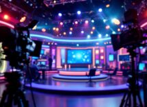 Immagine promozionale del GialappaShow 2025 con artisti