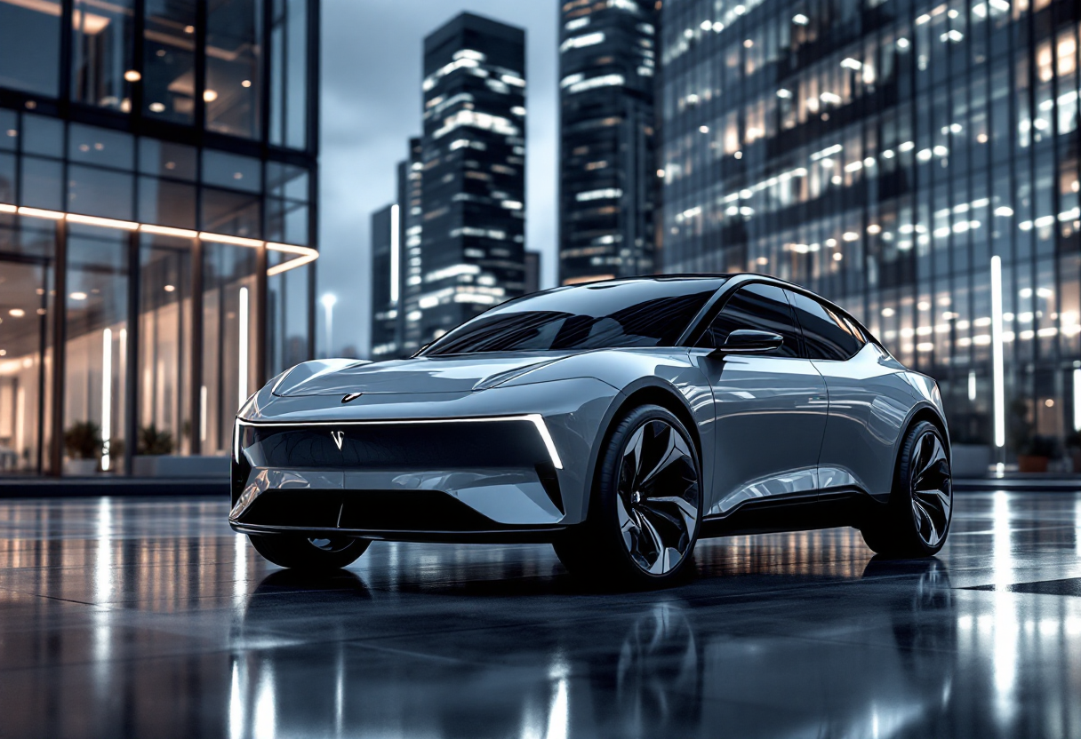 Renault Megane E-Tech Electric in movimento
