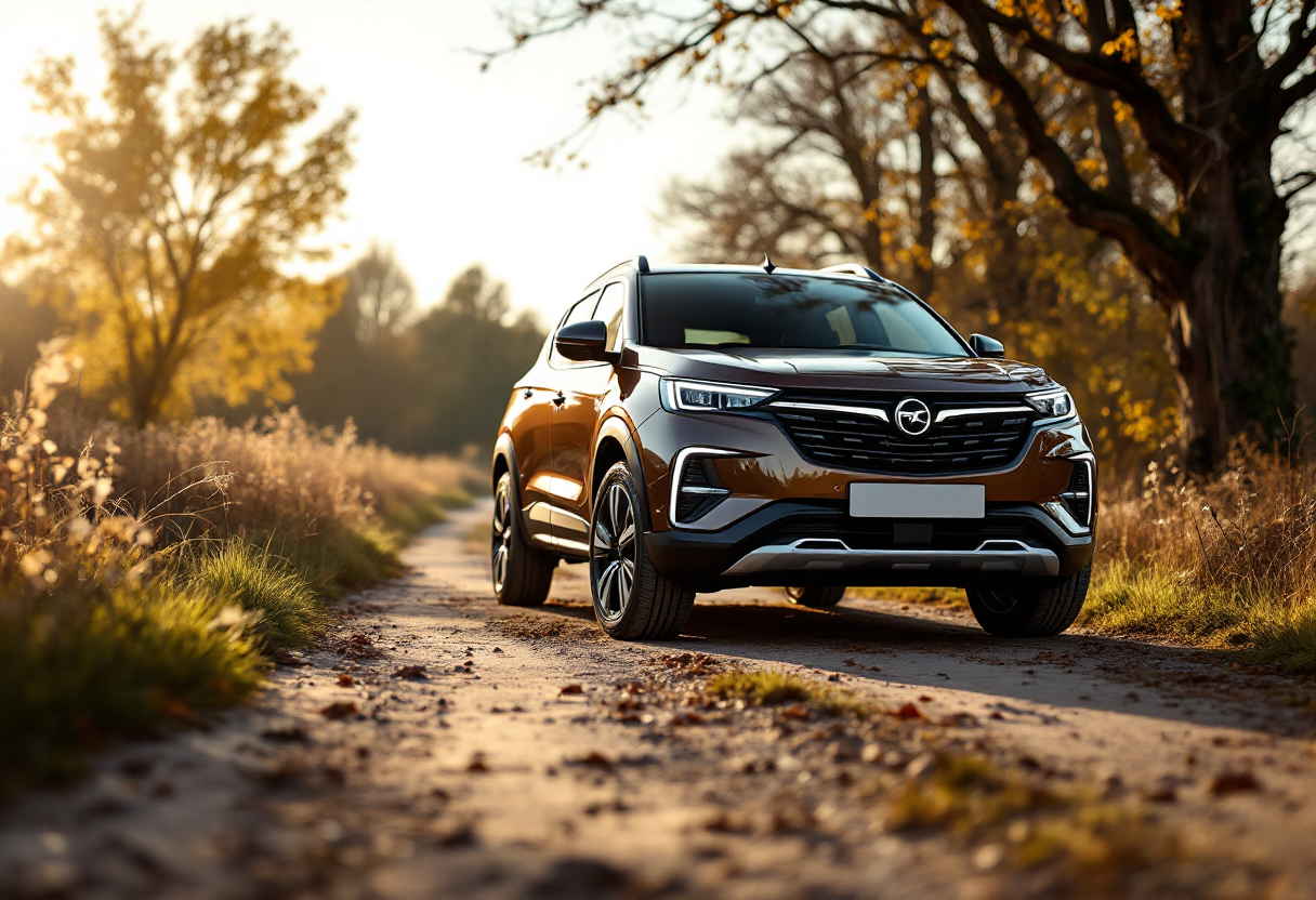 Opel Frontera con design audace e tecnologia avanzata