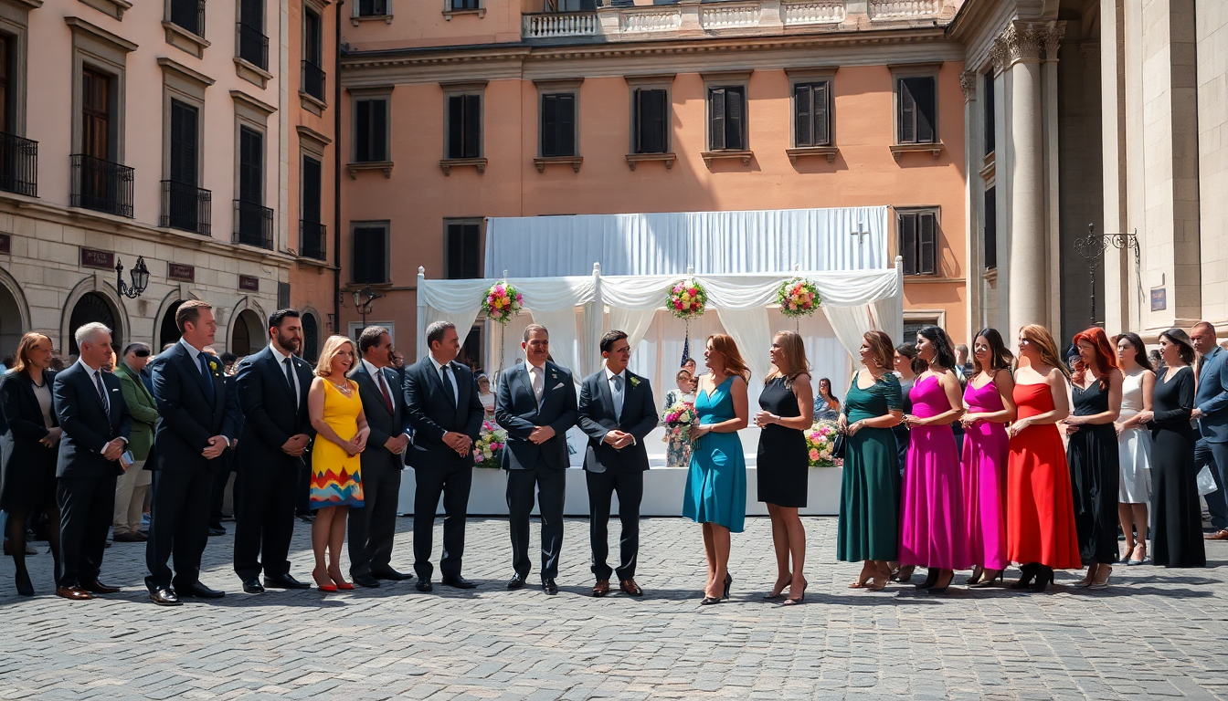 cerimonia storica a roma moda e momenti dignitosi 1746350930