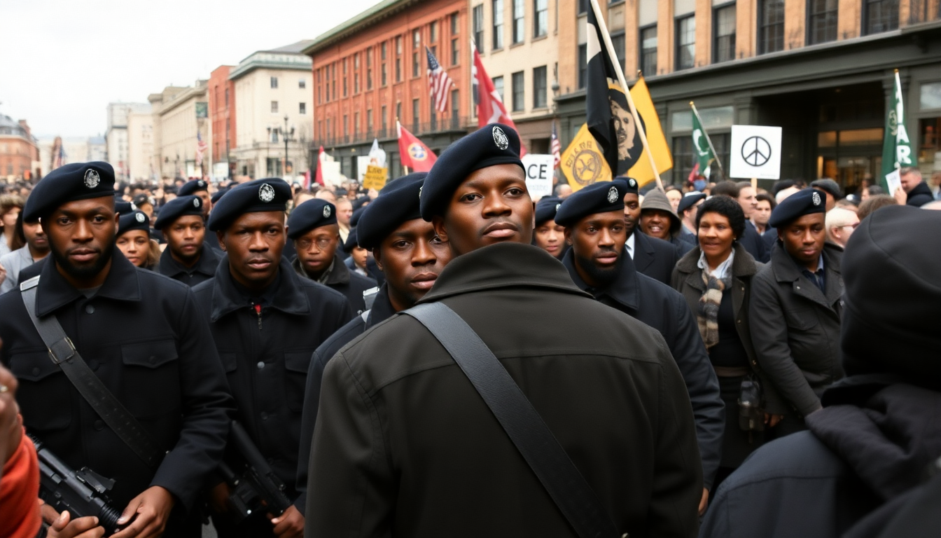 il black panther party e il porto darmi a olympia una protesta storica 1747296841