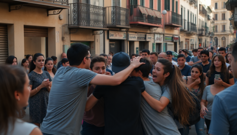 risse in strada la movida giovanile a torre del greco 1747120649