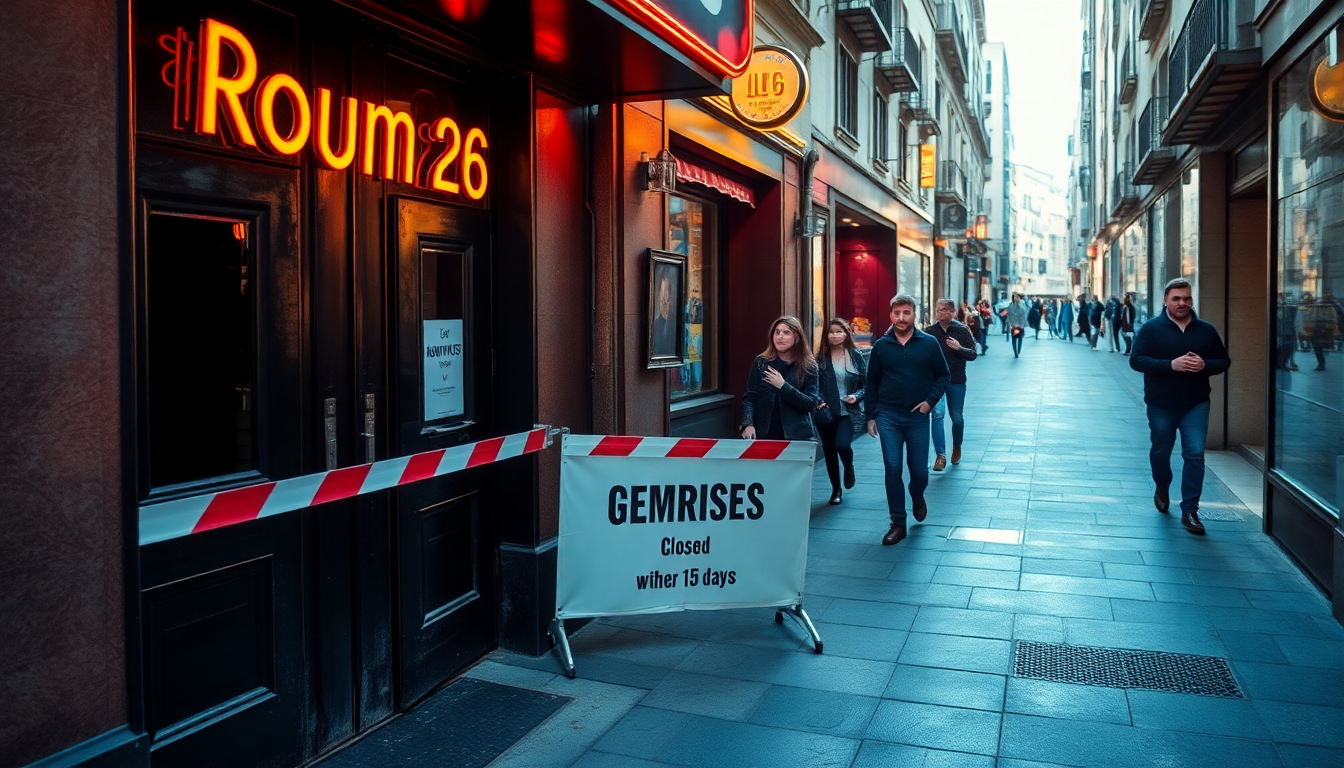 violenza al room 26 la discoteca chiusa per 15 giorni 1747561522