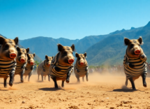 il calcio fiorentino con cinghiali un evento surreale nella valle del sarca 1750124612