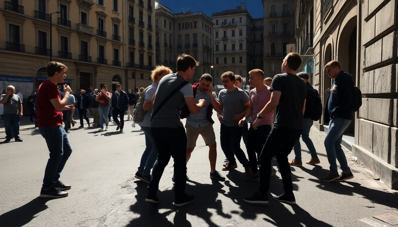 rissa tra giovani a genova la verita dietro il caos 1749408568