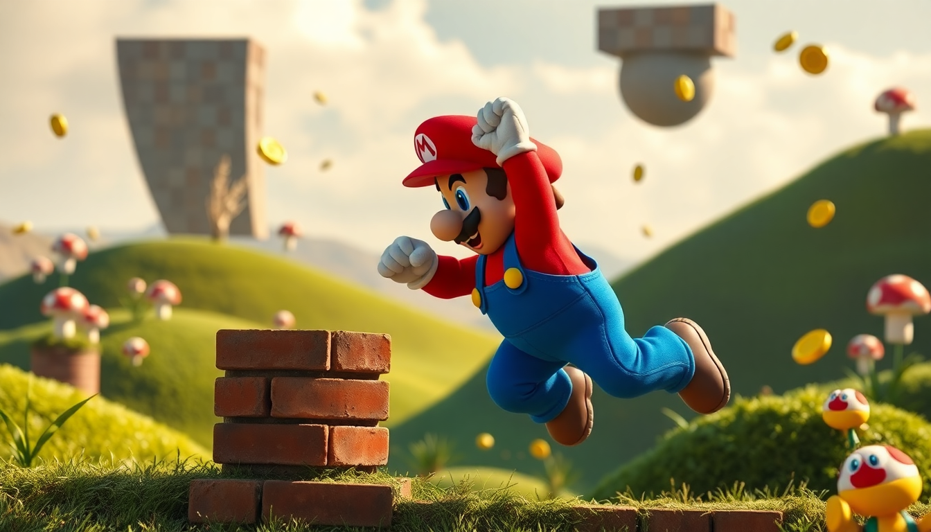 mario unicona dei videogiochi e la sua evoluzione nel tempo python 1754823522