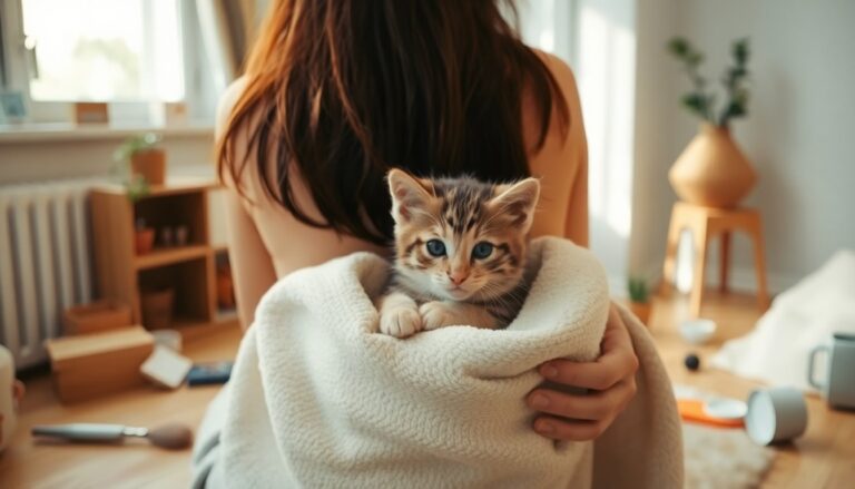 clio makeup si commuove per il gattino salvato un incontro emozionante python 1758885694