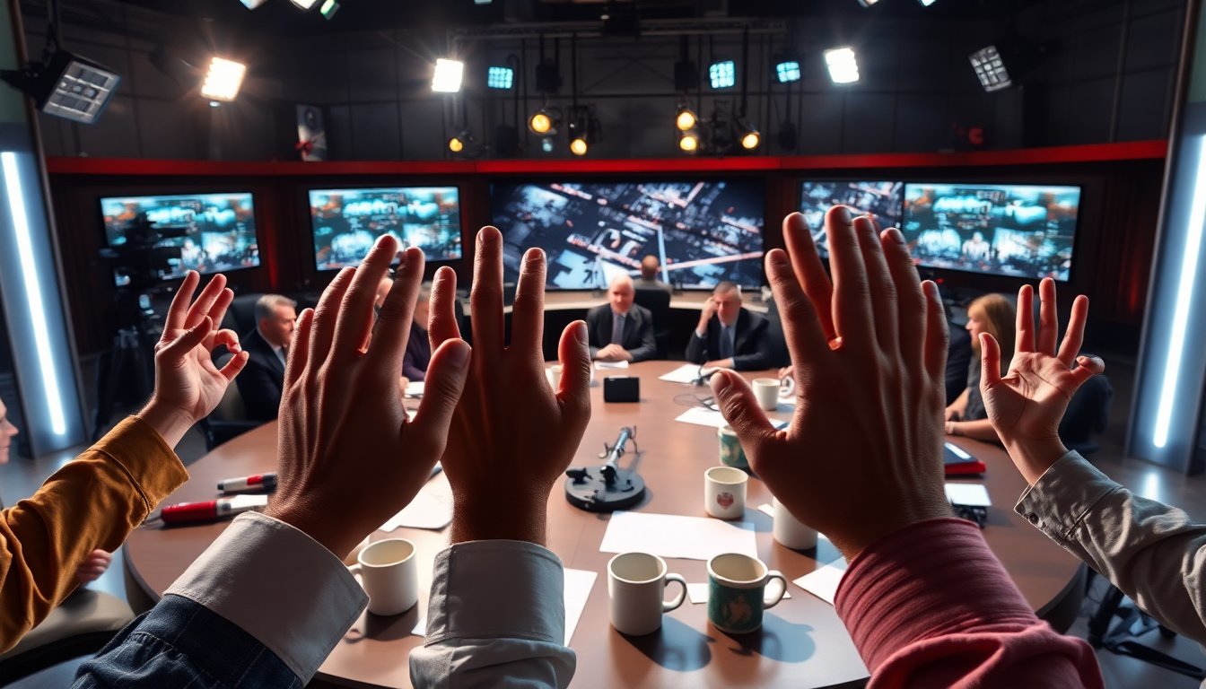 litigi e risse in diretta tv la sbalorditiva fusione tra spettacolo e realta python 1759760262