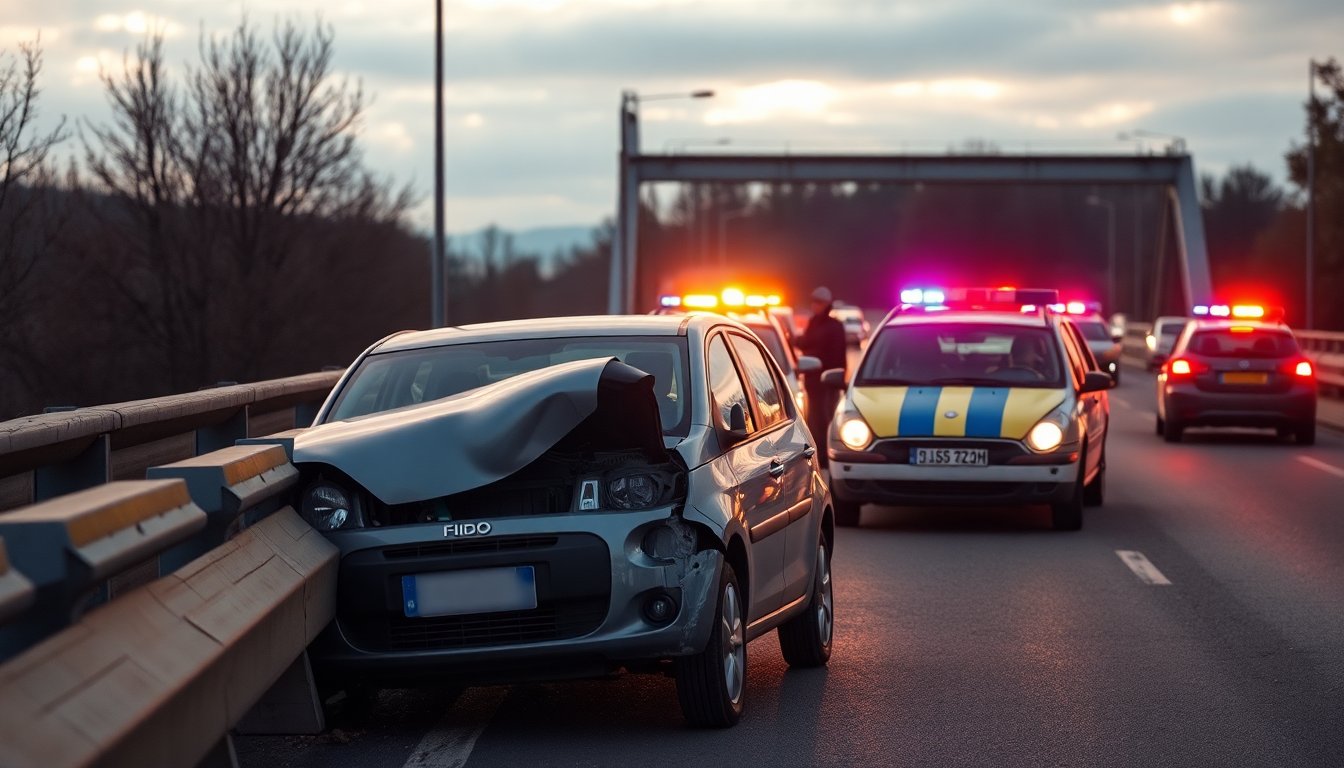 incidente sul ponte dellorco traffico congestionato a rivarolo canavese 1764356982