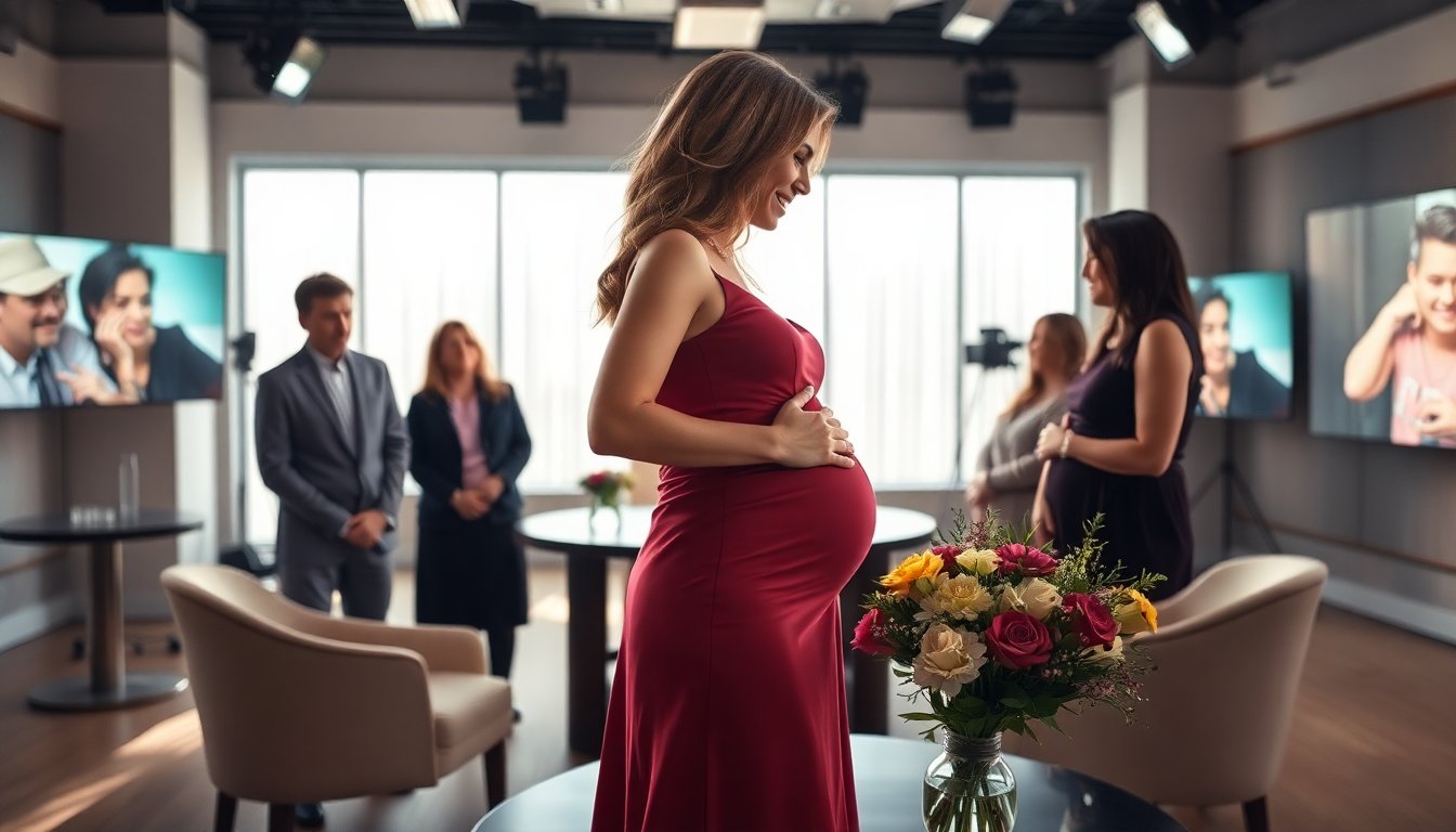 diletta leotta svela il pancione della seconda gravidanza in diretta tv 1765842188