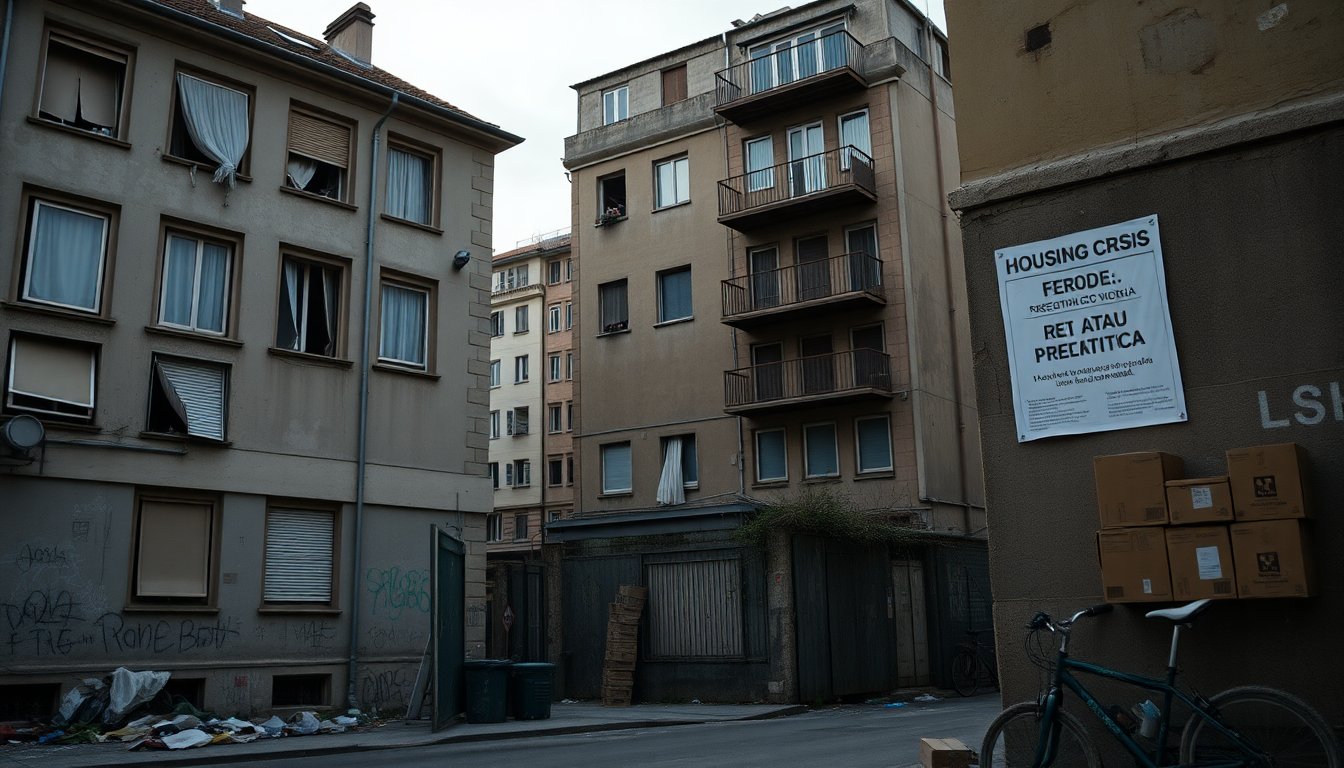 la crisi abitativa nelle citta italiane cresce in modo allarmante 1769360690