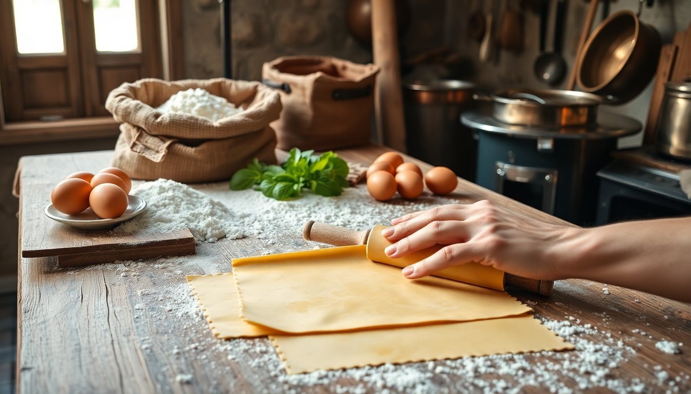 scopri larte di preparare la pasta fresca con ricette tradizionali e creative 1768419361