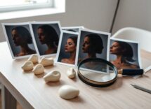 analisi dei ritocchi di elodie labbra naso e fronte sotto osservazione 1771340958