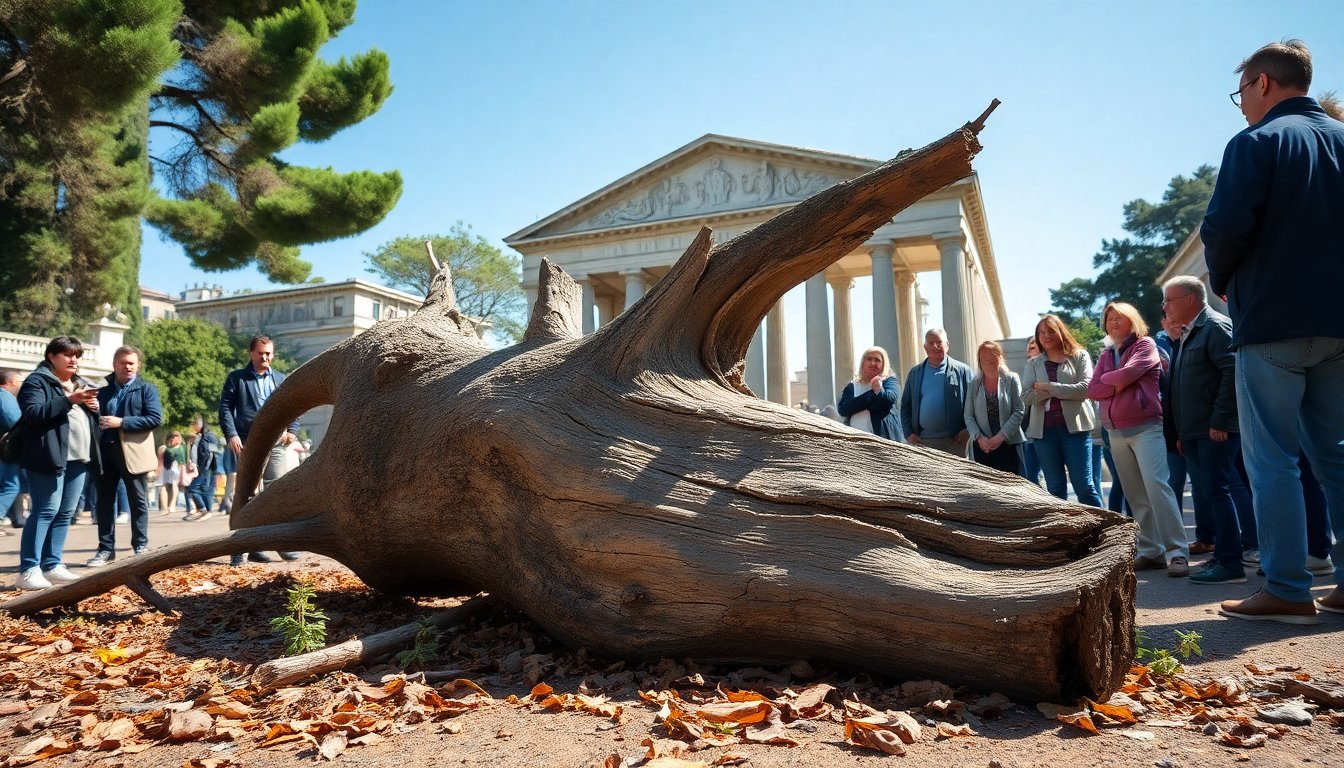 incidente ai fori imperiali di roma albero crolla e ferisce tre persone ecco cosa e successo 1770411042