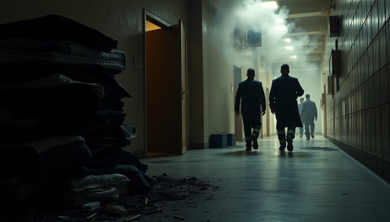 evacuazione e intossicati dopo rogo in cella al carcere di castrogno 1772757180