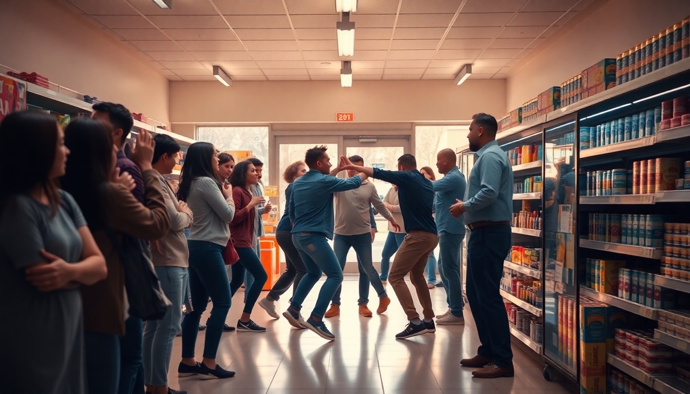 video di una rissa alleurospar di milland reazioni e identificazioni in corso 1773945111