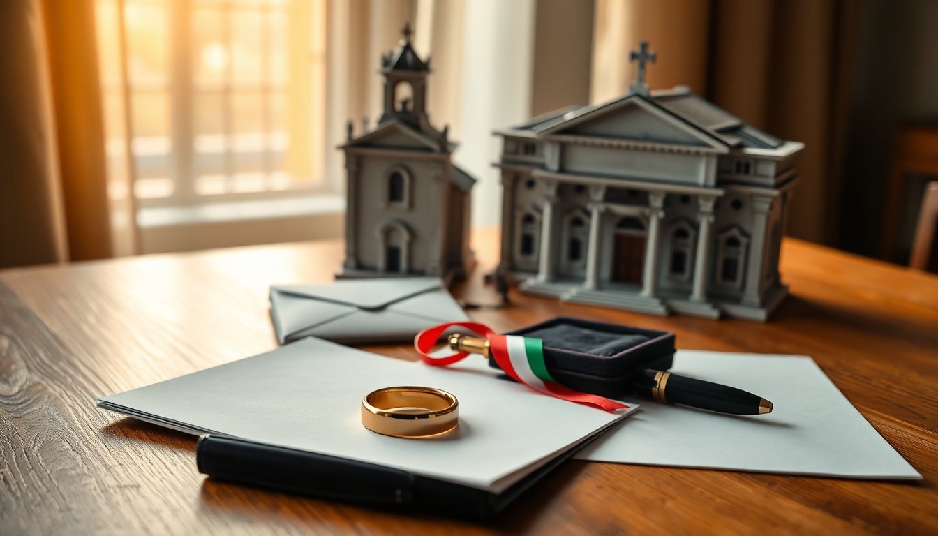 Come scegliere tra matrimonio civile, religioso o misto in Italia