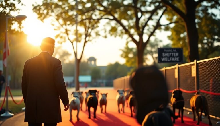 Red carpet e canili a Roma: spettacolo mediatico o problema irrisolto